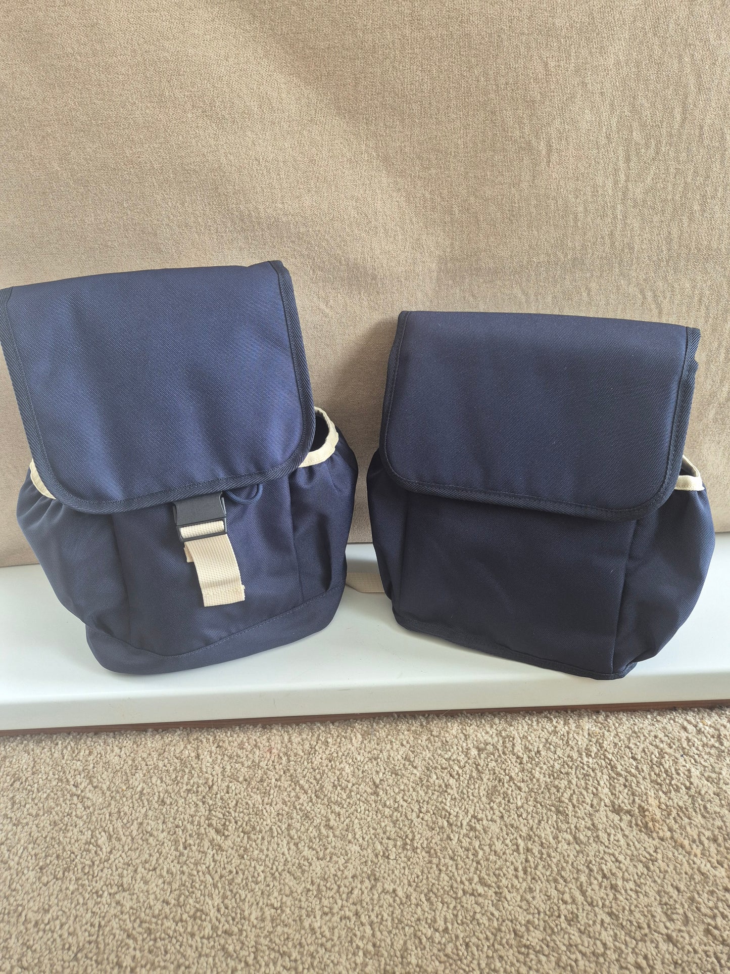 NEW Pastel Embroidered Backpack & Lunch Bag Bundle