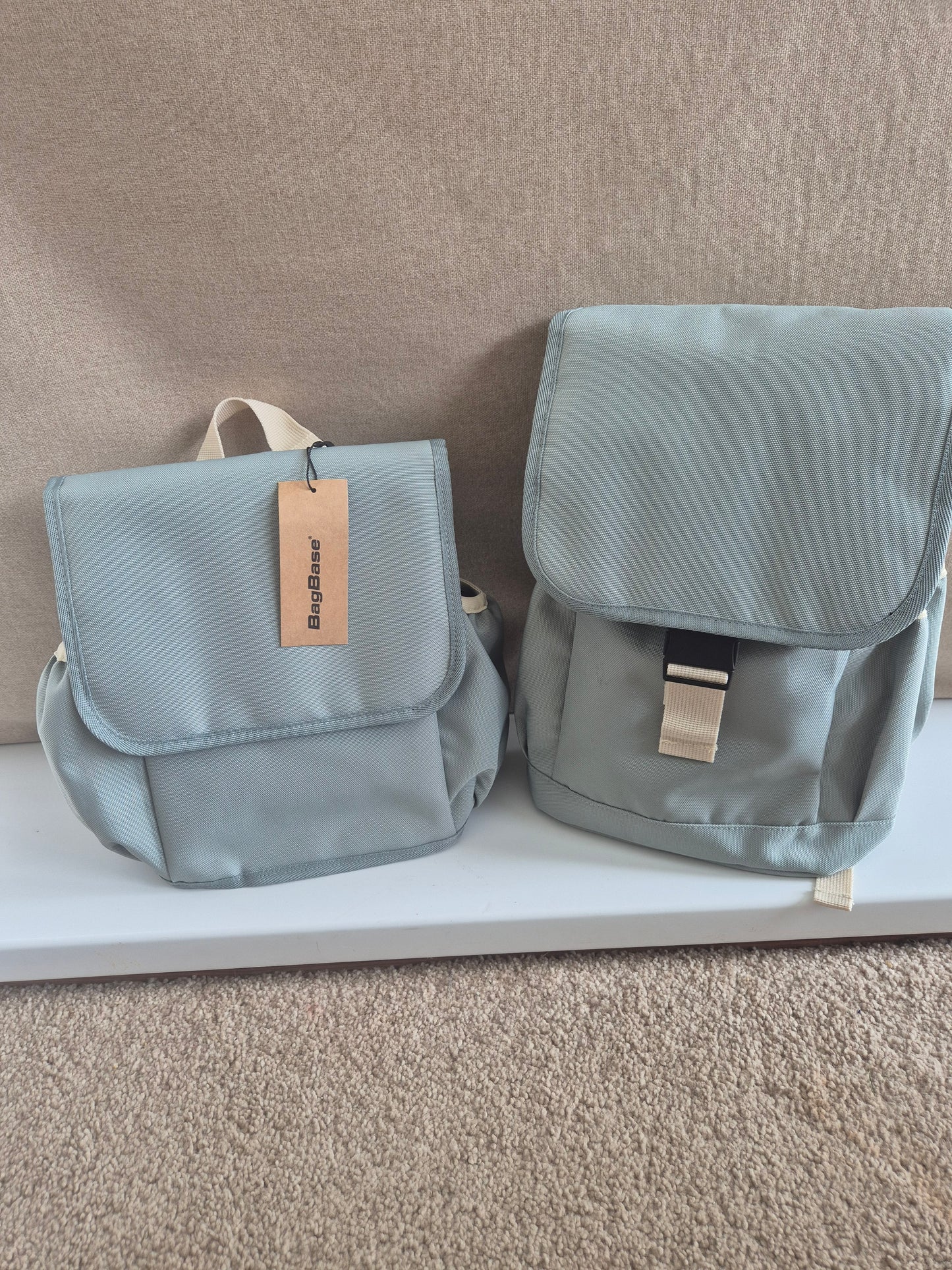 NEW Pastel Embroidered Backpack & Lunch Bag Bundle