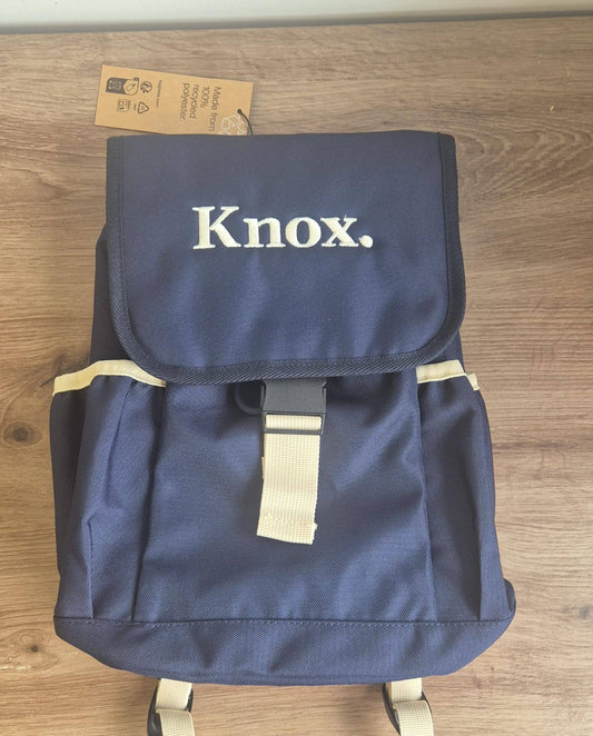 Pastel Embroidered Backpack