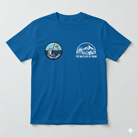 KIDS- The Wild Life Of Johns- TIGHT LINES Range Tshirts