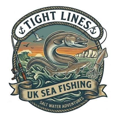 KIDS UK Sea Fishing: The "Tight Lines" Range Tshirts (Copy)
