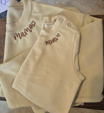 Personalised Mama sweatshirt