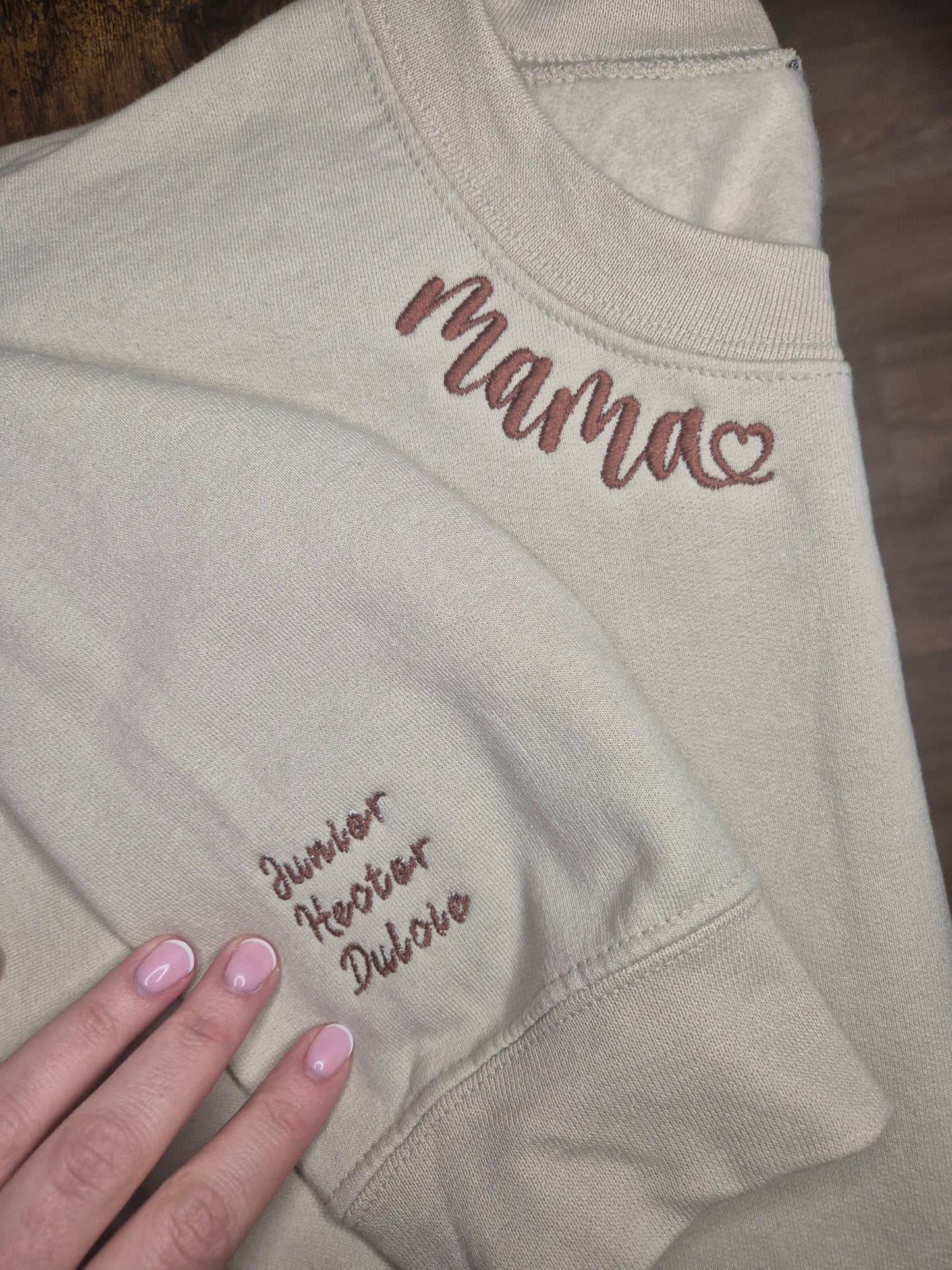 Personalised Mama sweatshirt