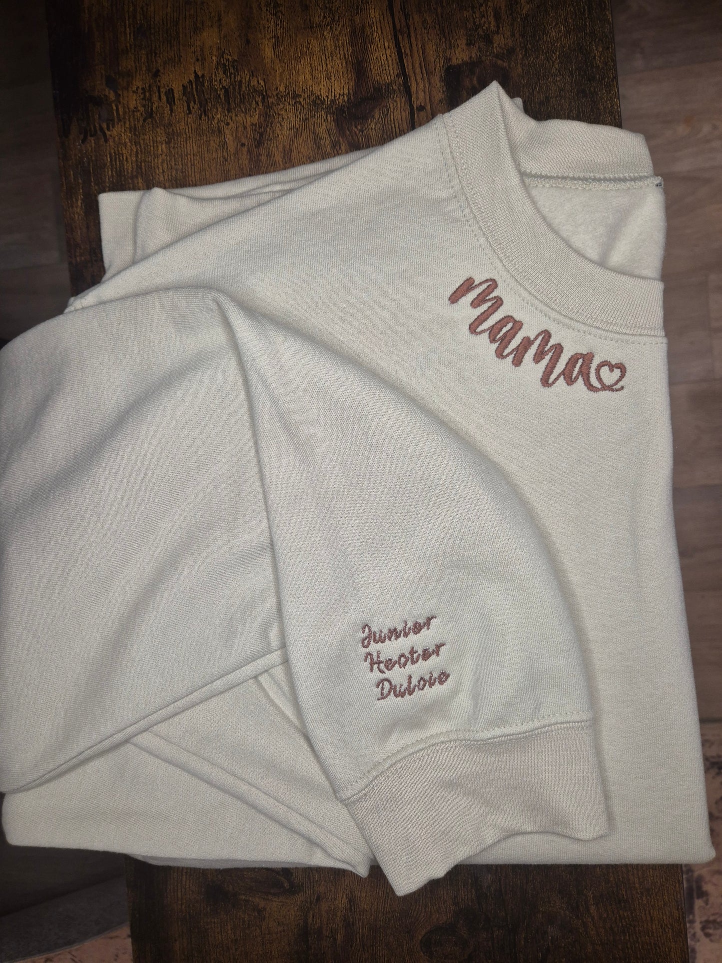 Personalised Mama sweatshirt
