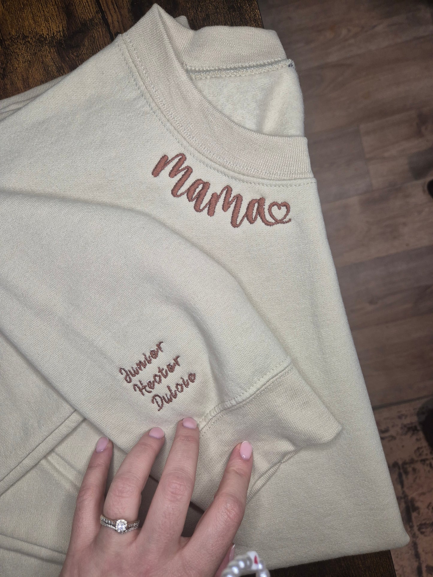 Personalised Mama sweatshirt